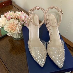 Diamond-studded heels!